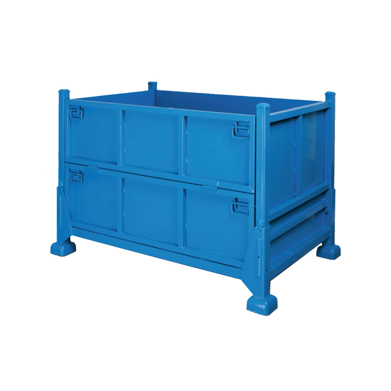 Stillage de acero plegable con lados sólidos